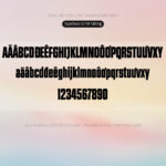 Font UTM Talling Font Xinh