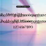 Font UVF Angelic War Font Xinh
