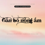 Font UVF Bleeding Cowboys Font Xinh
