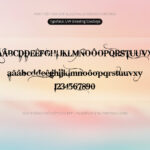 Font UVF Bleeding Cowboys Font Xinh