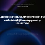 Font UVF Hera Big Black Font Xinh