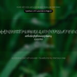 Font UVF Lavanderia Font Xinh