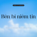 Font UVF Narzissdrops Font Xinh