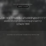 Font VL Avander Font Xinh