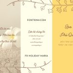 Font FX Holiday Maria