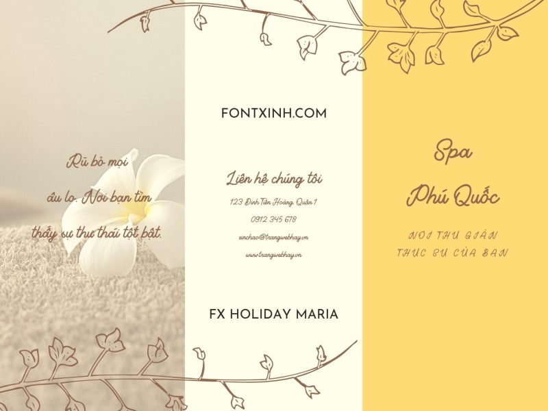 Font FX Holiday Maria